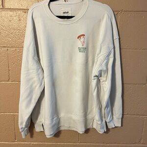 Aerie pizza graphic crewneck